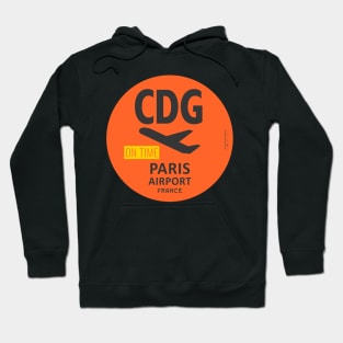 Paris orange Hoodie